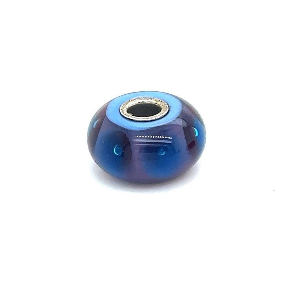 Trollbead Purple Bubbles Bead